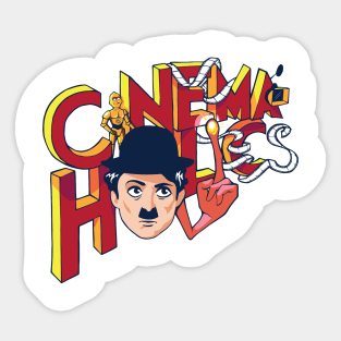 Cinemaholics Classic Logo Sticker